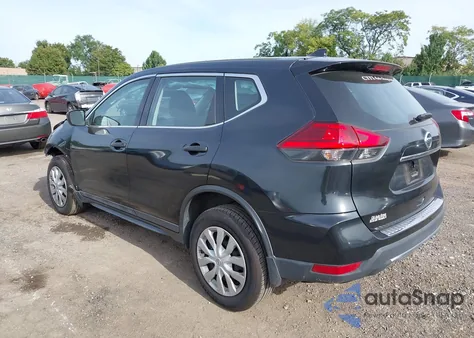 2017 Nissan Rogue S из США, поврежденный, VIN 5N1AT2MV7HC789055